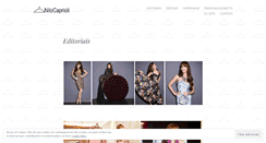 Desktop Screenshot of nilocaprioli.com